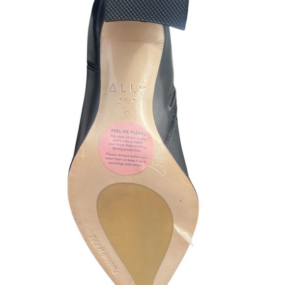 Black Calf Leather Bold Block Ankle Boot 
UK 36.5/ US 6.5 - Picture 8 of 13